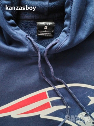 Nike  New England Patriots - мъжко горнище р-р L, снимка 5 - Спортни дрехи, екипи - 53203025