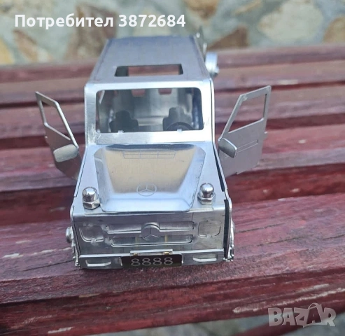 Mercedes G class wagon от метални части , снимка 2 - Декорация за дома - 53577320