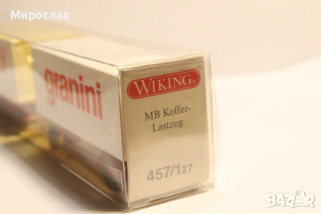 WIKING H0 1/87 MERCEDES BENZ КАМИОН МОДЕЛ, снимка 5 - Колекции - 53522662