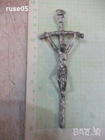 Кръст метален с разпятието - 58,30 гр.