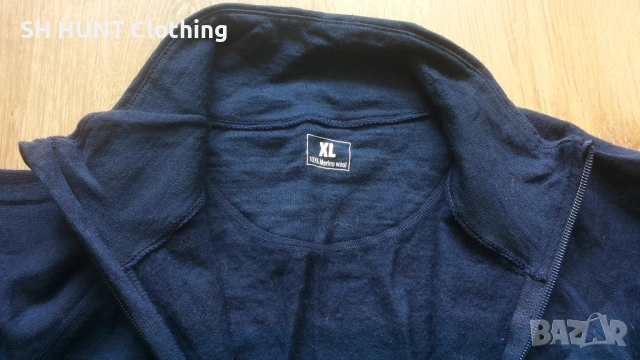 SROMMES NORWAY 100% Merino Wool Jacket размер L / XL горница 100% Мерино вълна - 2039, снимка 10 - Пуловери - 53391260