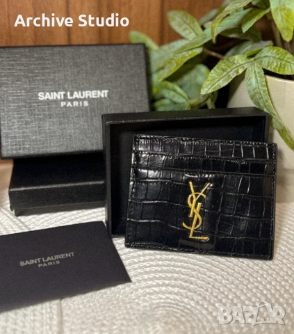 Saint Laurent YSL Cardholder/Картхолдер - НАЛИЧНИ!, снимка 2 - Портфейли, портмонета - 53501667