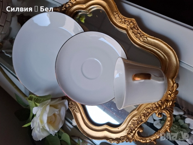 Комплект за кафе/чай Alka-Kunst Alboth & Kaiser, снимка 11 - Чаши - 51733152