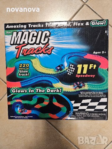 Светеща писта Magic Tracks 220 части, снимка 10 - Коли, камиони, мотори, писти - 43351193