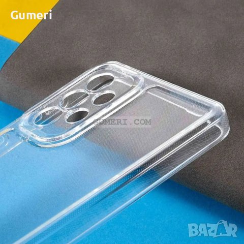 Samsung Galaxy A73 5G Силиконов Гръб Със Защита За Камерата - Прозрачен, снимка 6 - Калъфи, кейсове - 38416670