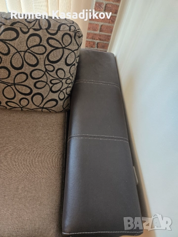 Диван естествена кожа, снимка 2 - Дивани и мека мебел - 52954617