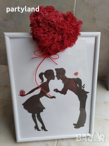 Картини със скандинавски мъх оригинален подарък , снимка 6 - Картини - 51985934