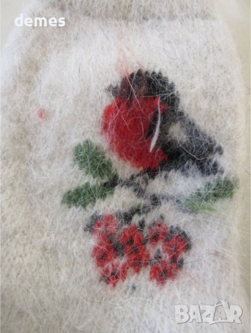 Плетени чорапи от прежда от Воронежка коза, Русия, 40-42, снимка 3 - Дамски чорапи - 43468146