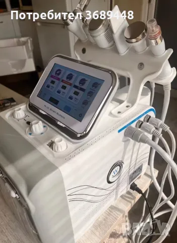Професионален апарат за водно дермабразио 6 в 1, 350W, лице, бял, снимка 2 - Друга електроника - 50316582