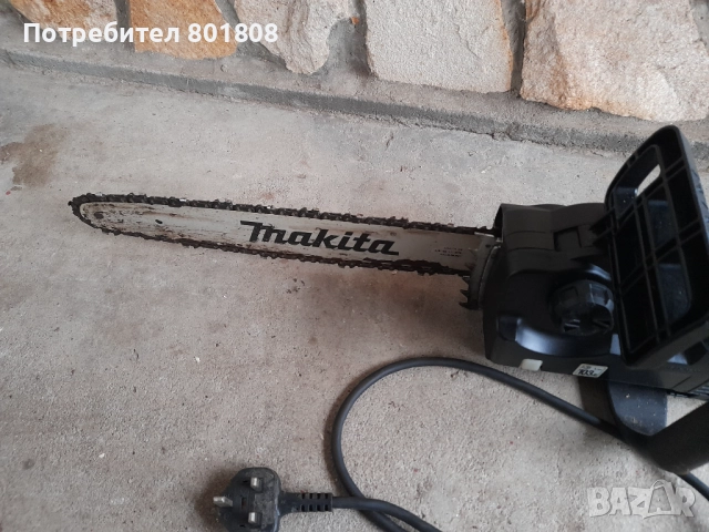 Електрическа резачка за дърва Makita , снимка 3 - Моторни триони/резачки - 52867591