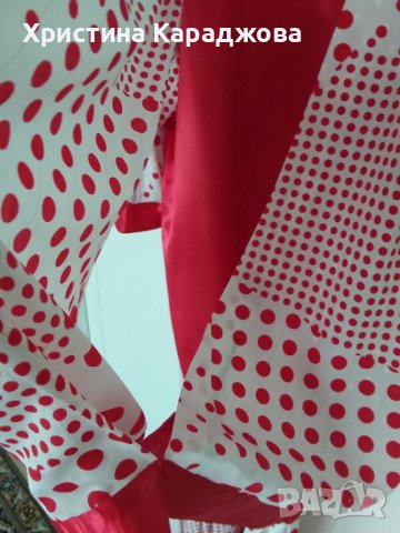 Копринена рокля, снимка 3 - Рокли - 29334826