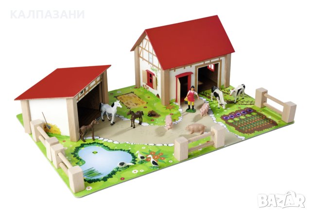 EICHHORN Дървена ферма 20 части 100004309, снимка 6 - Игри и пъзели - 44043740