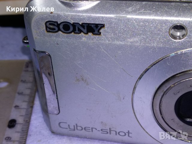 SONY Syber-shot DSC-S650 7.2 MEGA PIXELS Стар КОЛЕКЦИОНЕРСКИ ЦИФРОВ ЯПОНСКИ ФОТОАПАРАТ СОНИ 24100, снимка 15 - Фотоапарати - 43506324