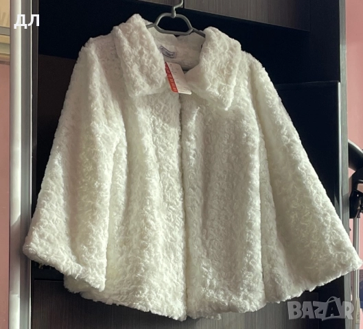 Бяло нежно палто, снимка 3 - Палта, манта - 52824777