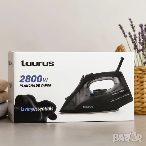 Парна ютия Taurus 2800W, PLANCHA DE VAPOR, снимка 5 - Ютии - 51925645