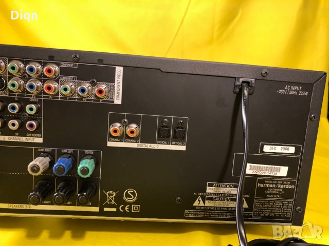 Harman/Kardon AVR-138, снимка 15 - Ресийвъри, усилватели, смесителни пултове - 28228972