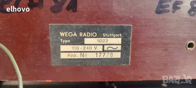 Старо лампово радио Wega Herold 54, снимка 9 - Антикварни и старинни предмети - 49807309