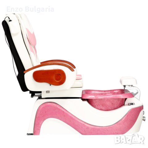 Електрически козметичен стол с масаж на краката и педикюр LZY-9827-WHITE, снимка 4 - Педикюр и маникюр - 43863593