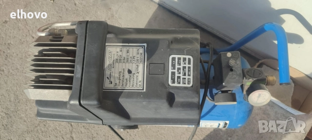 Компресор за въздух Lematec 24l, снимка 2 - Компресори - 52750516