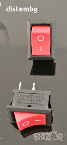 Бутон за превключване, Вкл./Изкл, 250VAC, 6A, 21x15mm, снимка 2 - Друга електроника - 49904105
