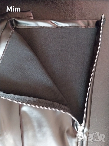 Дамски еластични ,черни ,дълги ,кожени чорапи , снимка 6 - Бельо - 52970275