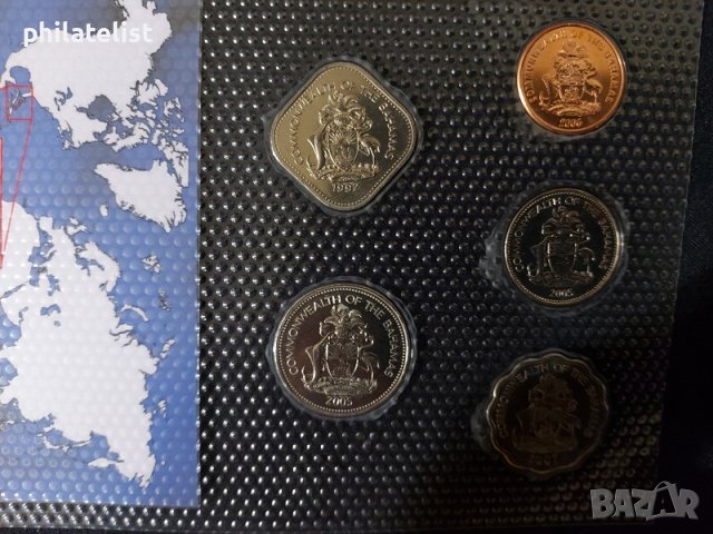 Комплектен сет - Бахамски о-ви, снимка 3 - Нумизматика и бонистика - 38029600