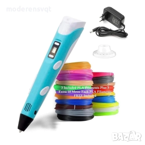 Детска 3D писалка за рисуване и моделиране, снимка 5 - Образователни игри - 51510421