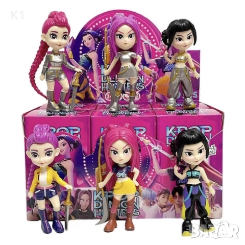 K pop demon hunters фигурки Кей Поп Ловци на Демони фигурка 