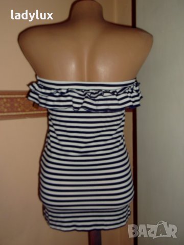 Zebra Romantic, Ново, 2 в 1 (Топ или Пола), Размер XS/S. Код 813, снимка 4 - Корсети, бюстиета, топове - 27020796