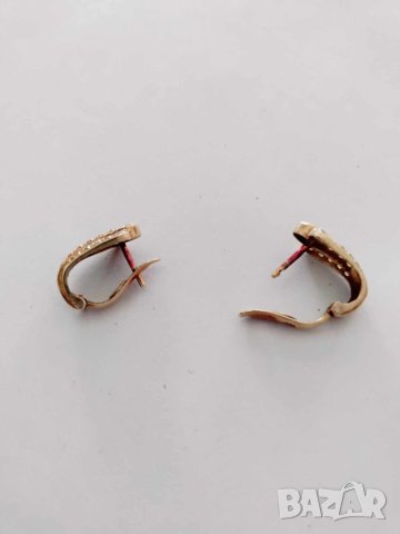 златни обици 48635, снимка 3 - Обеци - 43740534