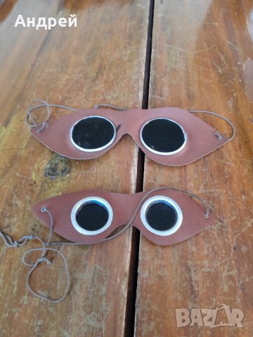 Стари защитни очила, снимка 4 - Други ценни предмети - 38514619