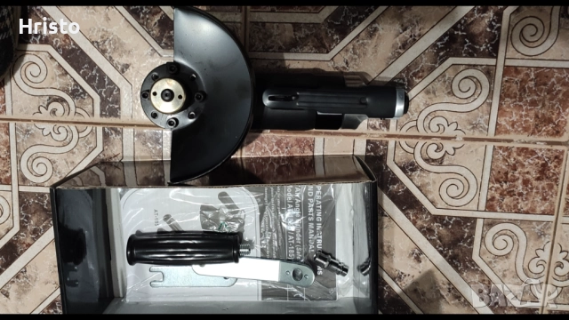 Пневматичен ъглошлайф HBM, 125 мм диск, снимка 4 - Други инструменти - 52203848