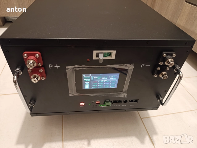 15kWh EVE LF280K 310Ah литиев акумулатор соларна система LiFePO4 lithium solar battery LCD BMS 52V, снимка 6 - Друга електроника - 51874837