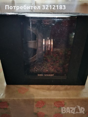 Бас каса Alpine sbg-1244bp буфер, снимка 1