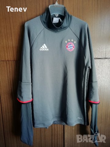 Bayern Munich Adidas оригинална нова блуза горнище Байерн Мюнхен размер М, снимка 1 - Спортни дрехи, екипи - 39663504