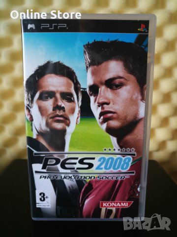PES Pro Evolution Soccer 2008 - Игра за PSP, снимка 1 - PlayStation конзоли - 28676267