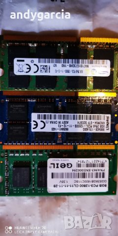 16GB/8GB/4GB DDR3/DDR3L KIT - 2x8GB 1600mhz pc12800 лаптоп,  sodimm , laptop , снимка 8 - RAM памет - 12420693
