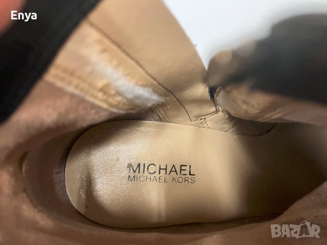 Черни официални боти Michael Kors, снимка 6 - Дамски боти - 43852097