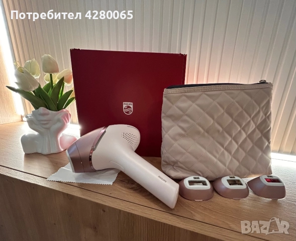 Фотоепилатор Philips Lumea IPL Series 9900 BRI977/00 – Отлично състояние! 