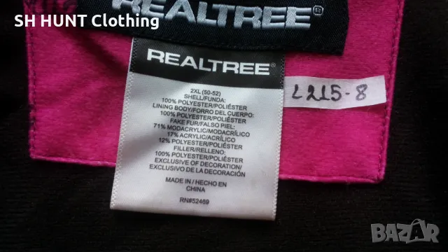 REALTREE Xtra WINTER Women Jacket размер 2XL дамско зимно ватирано яке с безшумна материя - 829, снимка 17 - Якета - 47650520