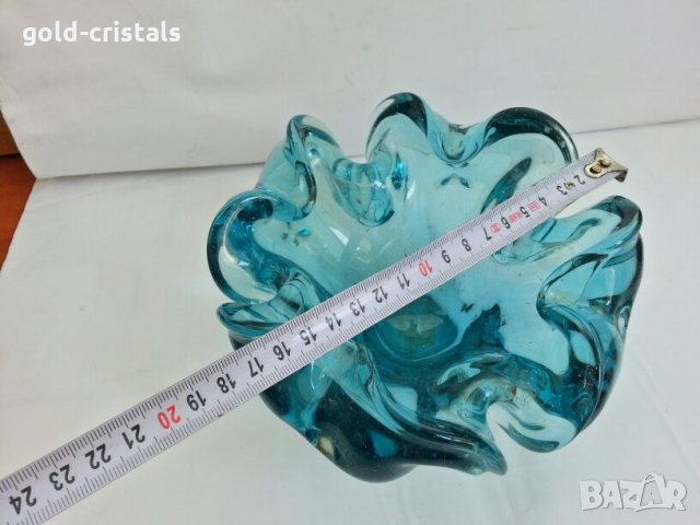 кристална купа , снимка 5 - Антикварни и старинни предмети - 26820701