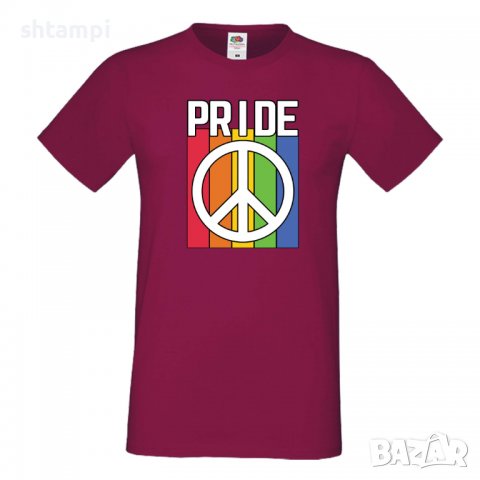 Мъжка тениска Pride 2 multicolor Прайд,Празник.Повод,Изненада, снимка 3 - Тениски - 37103509