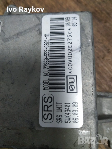 Модул AIRBAG 77960-S5S-G921-M1 , Honda Civic , 5WK43401, снимка 4 - Части - 53604584