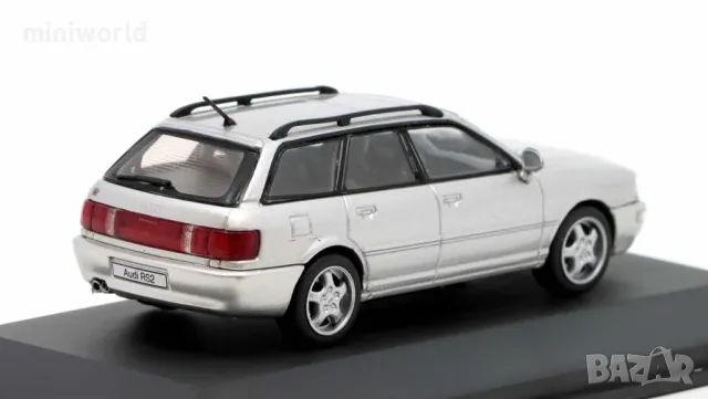 Audi A4 S2 Avant SW 1995 - мащаб 1:43 на Solido моделът е нов в PVC дисплей-кейс, снимка 2 - Колекции - 43034908