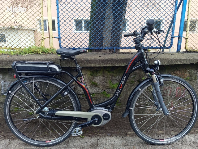 28 цола електрически алуминиев велосипед с 7 скорости усилени капли амортисьори предни като нов , снимка 12 - Велосипеди - 53373021