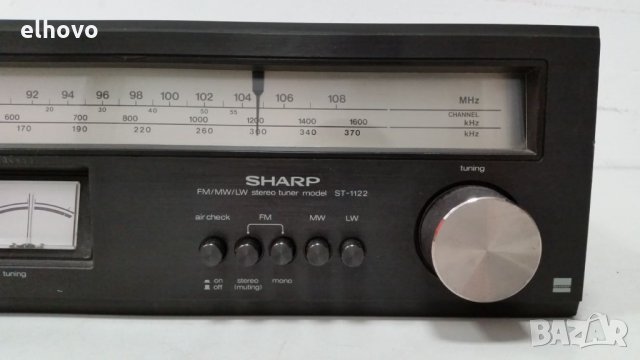 Стерео тунер Sharp ST-1122H, снимка 6 - Ресийвъри, усилватели, смесителни пултове - 27513972