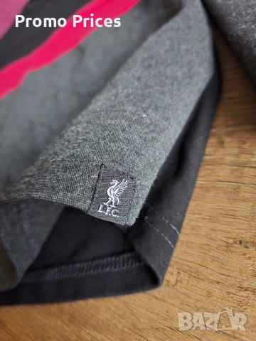 Promo Мъжка черна блуза Ливърпул LFC YNWA Liverpool Crew S, снимка 5 - Блузи - 53133596