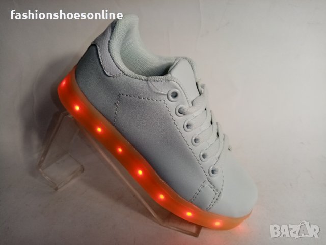 Детски маратонки светещи със USB зарядно. , снимка 2 - Детски маратонки - 40428447