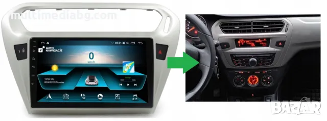 Peugeot 301 2013г-2018 Мултимедия Навигация Android, снимка 3 - Аксесоари и консумативи - 50064154