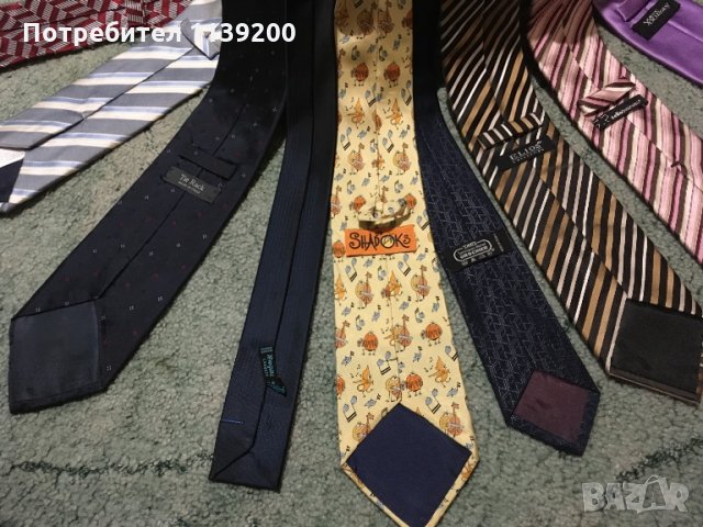 луксозни вратовръзки 15бр Kenzo Azzaro Zara Les Shadoks Burton Dupont , снимка 17 - Други - 17154731